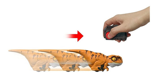 Jurassic World Dominion Clicker Tracker Atrociraptor Amarill