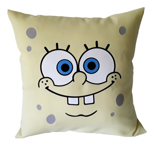 Imagen 1 de 10 de Almohadones 40x40 Navidad Bob Esponja Naruto Dragon Ball