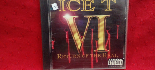 Ice T Return Of The Real Cd Hip Hop