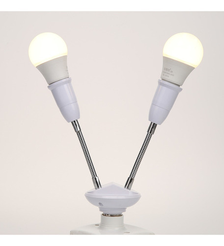 Soporte De Lámpara E27 Ajustable Para Adaptador De Luz Led