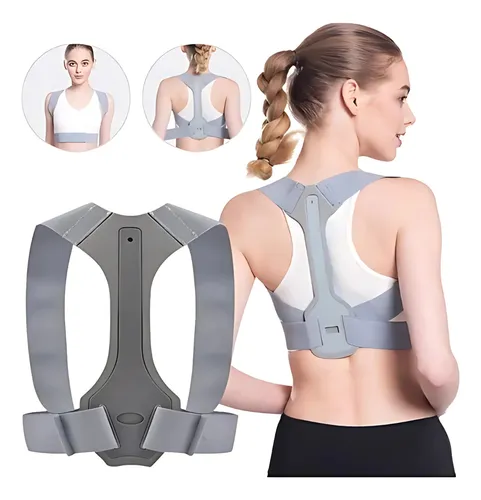 Faja Corrector Postura Espalda Hombros Ajustable Invisible