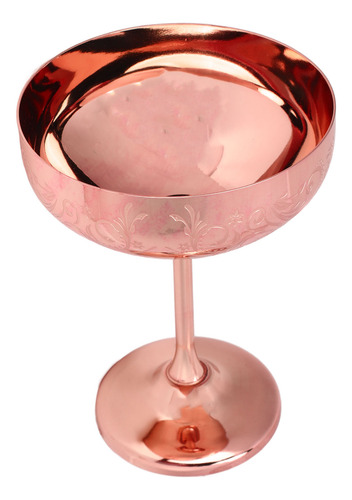 Auricular L Flower, Copa De Vino De Metal Cobre, Copa De Cha