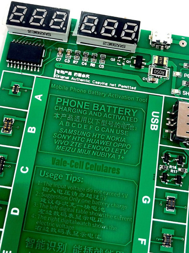 Imagen 3 de 7 de Reactivador Revividor Probador De Baterias Yaxun Yx-g02