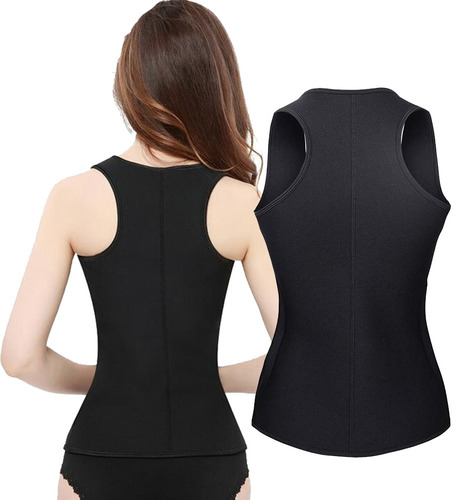 Imagen 3 de 9 de Conjunto Deportivo Modelador Reductor Con Cierre Y Velcro Cs