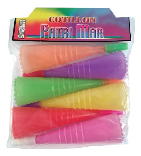 Corneta Corta Plastica Patrimar X 6u.