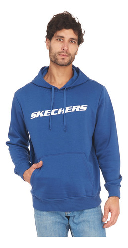 Sudadera Skechers Mhd12blu Hombre