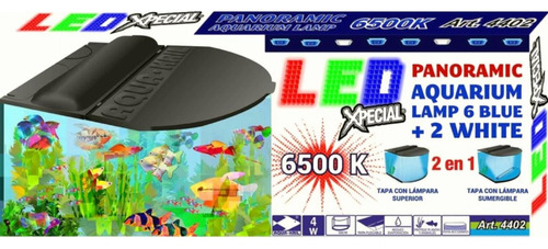 Led Xpecial 4402 Panoramica 50 Cm 6 Azul+2 Blanco