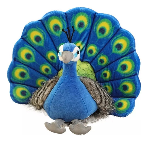 Bnb Muñeco De Peluche Yy For Con Forma De Pavo Real De 30