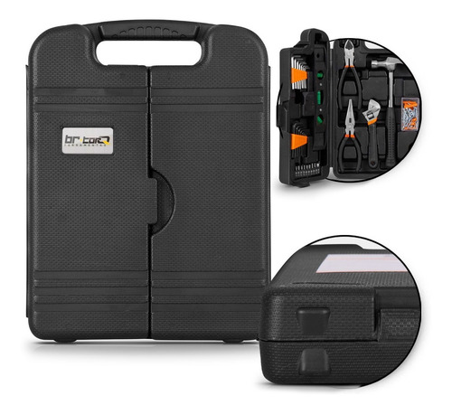 Kit Jogo De Ferramentas 129 Peças + Maleta Br Torq