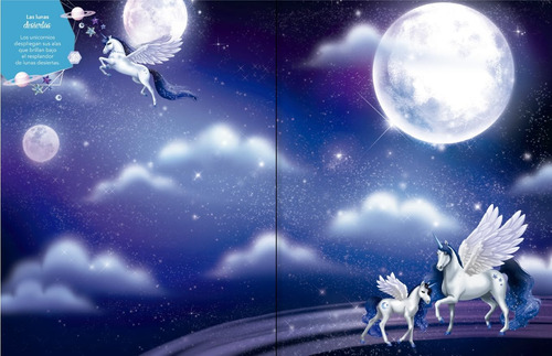 Libro Unicornios Para Soñar: La Magia De Las Estrellas