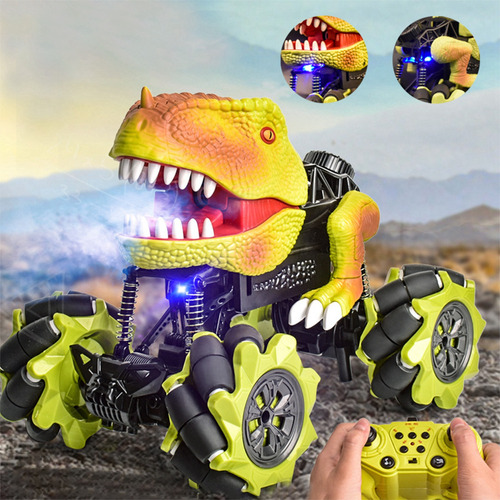 Dinosaur Toy Rc Monsters Truck Toy, 2.4 Ghz, Control Remoto