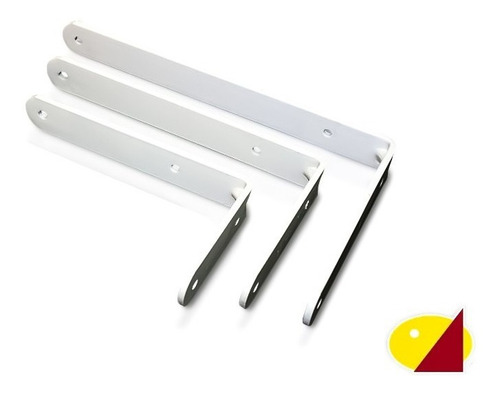 Mensula Escuadra Soporte Para Estante - Super Planchuela Hierro 20cm