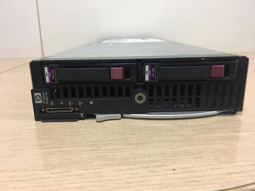 Servidor Hp Blade Bl460c G6 2x146gb Sas Dual Xeon Quad 16gb