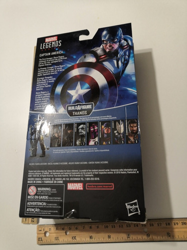 Captain America Serie Thanos Baf Hasbro 6 Pulgadas (Usado)