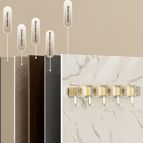 Soporte Para Escoba De Pared Pinza Para Escoba Colgador De E