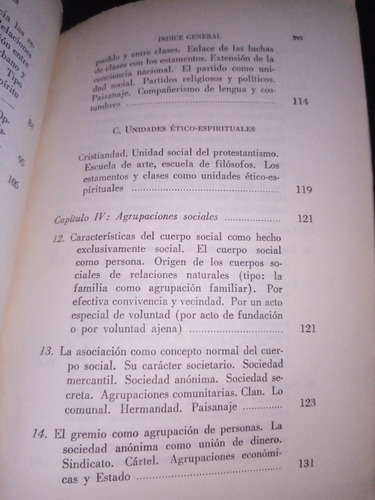 Principios De Sociología. Ferdinand Tonnies. Fondo Cultura E