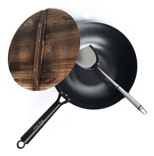 Wok Souped Up Recipes, Acero Al Carbono, Resistente, Cap 10l