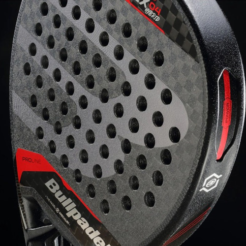 Paleta De Padel Bullpadel Vertex 04 Hybrid Color Negro