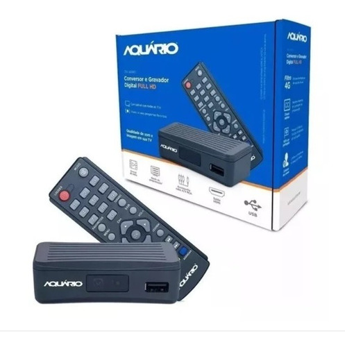 Conversor Digital Aquário Dtv-4000s