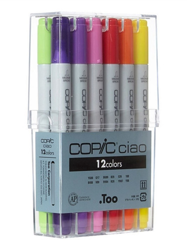 Copic Ciao - Set 12 Marcadores Basic Color