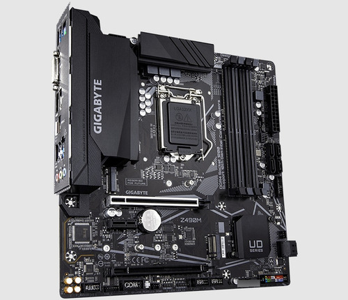 Placa Mãe Gigabyte Z490m Intel Lga 1200 Matx Ddr4 Z490