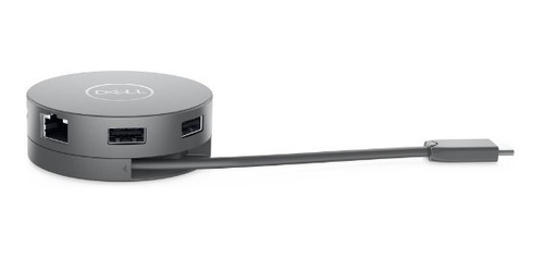 Imagen 2 de 3 de Dock Universal Dell Da310 Usb-c 7 En 1 Power Pass Through
