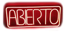 Comprar Cartel Abierto En Neón Led \u002F Deco  \u002F Figuras \u002F Luminoso
