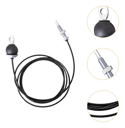 Cable De Polea Ajustable Para Ejercicios En Casa 140cm