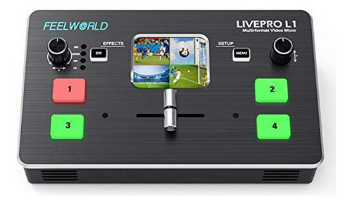 Cable Hdmi - Feelworld Livepro L1 Multi-format Video Mixer 4