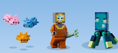 Imagen 5 de 5 de Lego Minecraft - The Guardian Battle - 255 Pcs - 21180 -