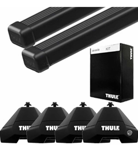 Rack De Teto Thule Chevrolet S10 Cabine Dupla 12 Em Diante