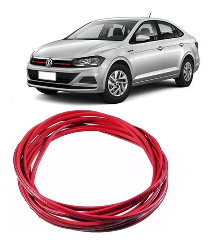 Friso Vermelho Grade Virtus 18 19 20 21 Tsi Gti Gts