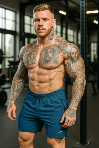Paquete De 5 Shorts Stretch Para Hombre Comodo Entrenar Gym