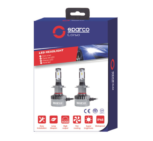 Faro Luz Led Foco H4 Sparco Spl202