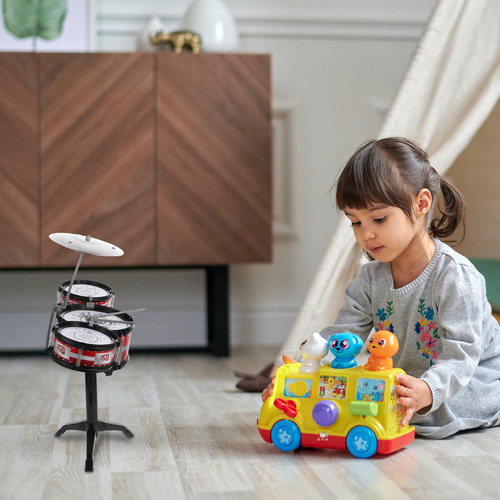1 Juego De Batería Para Niños, Juego De Juguetes Para Instru