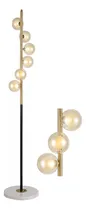Comprar Lámpara De Pie Torneado Moderna Minimalista 6 Globos Cristal