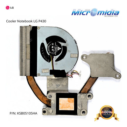 Cooler Notebook LG P430 Mf60090v1-c300-g99 Completo. (Usado)