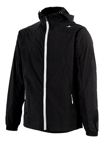 Campera Rompeviento Abyss Hombre Run Nylon 201