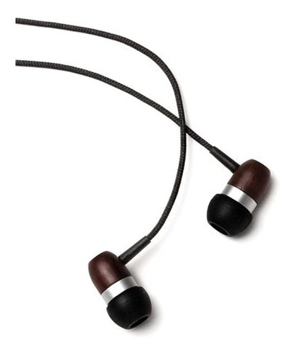 Auriculares Symphonized Wood Negros Color Ebony