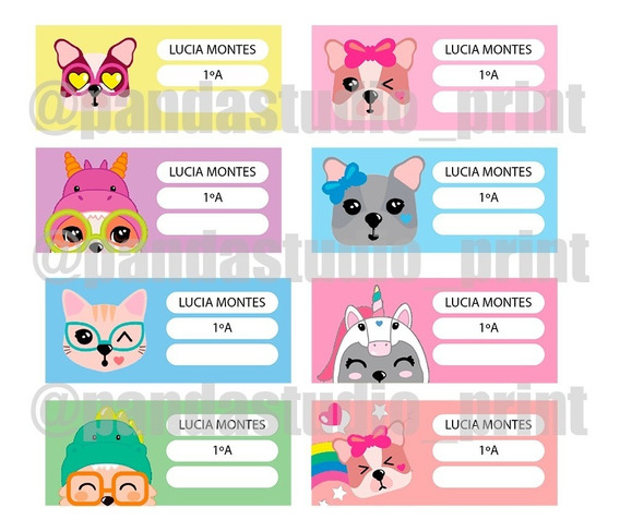 Etiquetas Stickers Lapices | MercadoLibre 📦