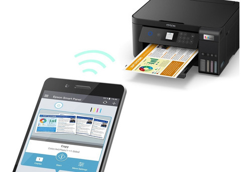 Impresora Multifuncion Epson L4260 Ecotank. Reemplazo L4160. Color Negro