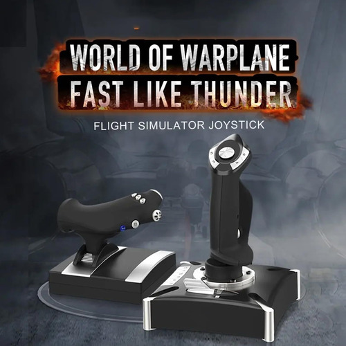 Simulador De Vuelo Joystick, Sistemas De Throttle Con