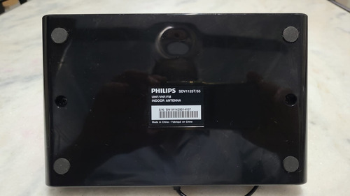 Antena Digital Interna Philips Sdv1125 Tv - Hdtv Uhf Vhf Fm (Usado)