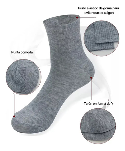 Calcetines Cortos Hombres Dama Unisex Calceta 20 Pares