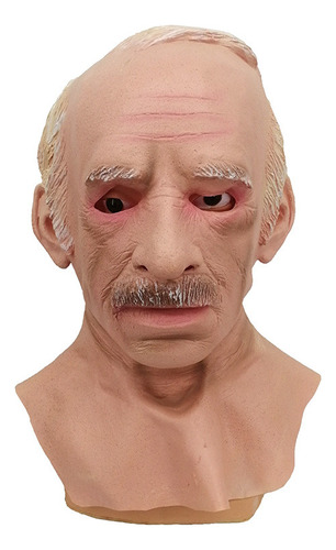 Accesorios De Halloween Máscara De Anciano Divertido