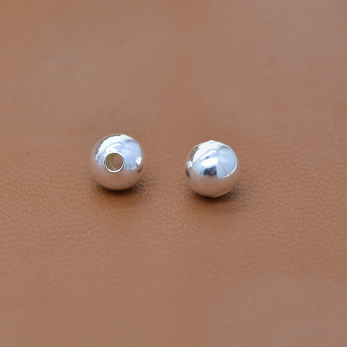 Plata Esterlina 925 Redonda Lisa 10mm