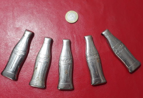 Destapador Metalico De Bar Con Forma De Botella - Coca Cola