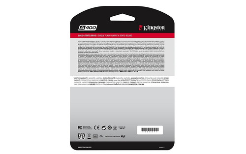 Imagem 2 de 4 de Ssd 120gb Kingston A400 500mb/s Sata 3 Sa400s37-120g Note Pc