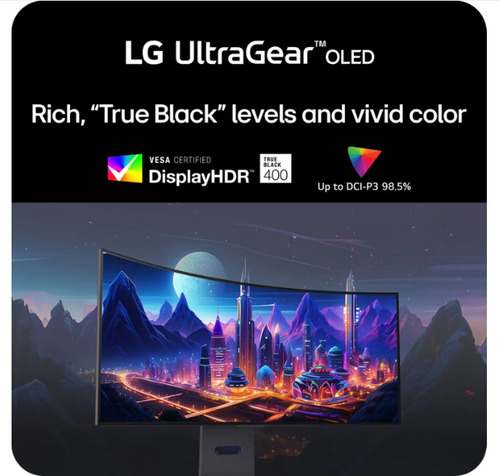 Monitor Gamer LG con pantalla de 45" 240Hz 220V y resolución Full HD