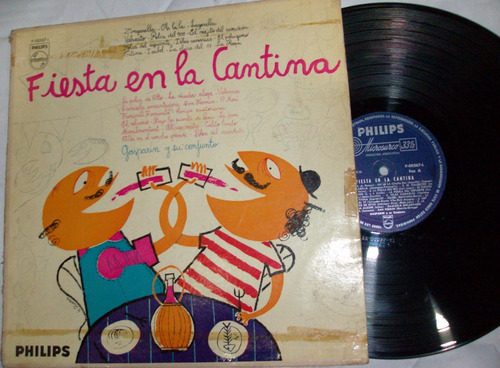 Gasparin Y Su Conjunto - Fiesta En La Cantina / Vinilo Vg+